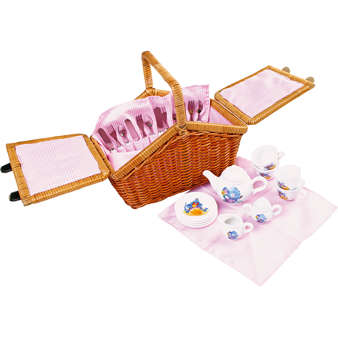 Coș de picnic cu accesorii „Splendoare în iarbă”